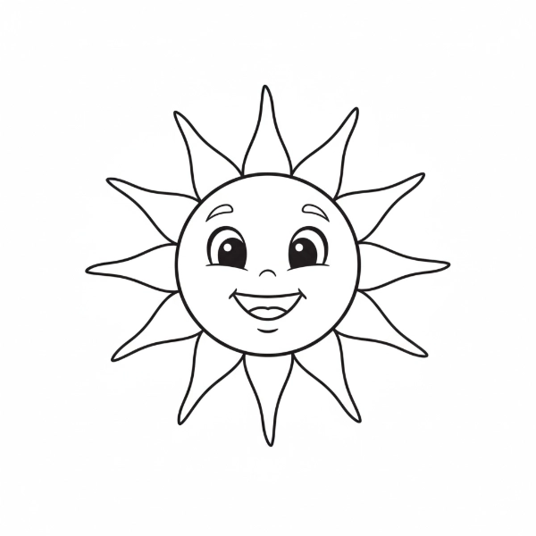 Solution for Happy Sun 1 connect the dots puzzle (Dots: 1-20).