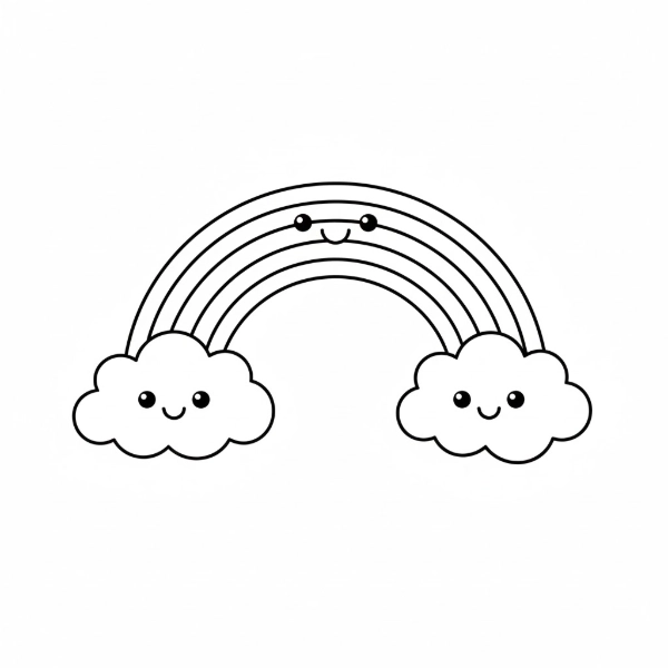 Solution for Rainbow connect the dots puzzle (Dots: 1-15).