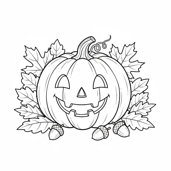 Solution for Halloween Pumpkin connect the dots puzzle (Dots: 1-65).